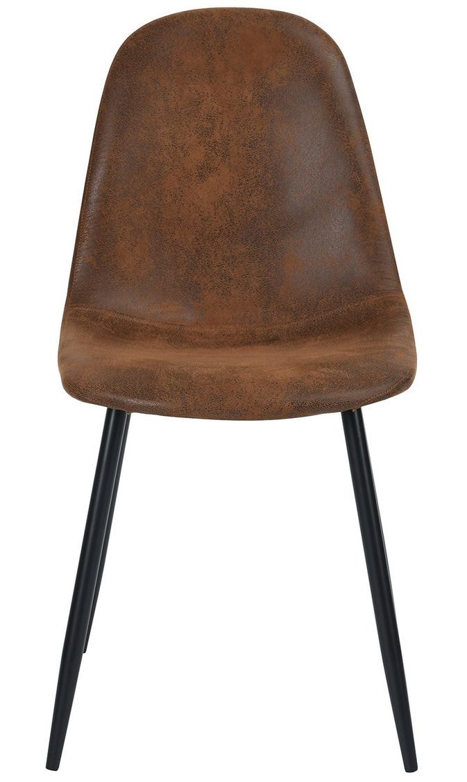 39F Charlton Suede Dining Chair, Brown S3Z7 - product image 3