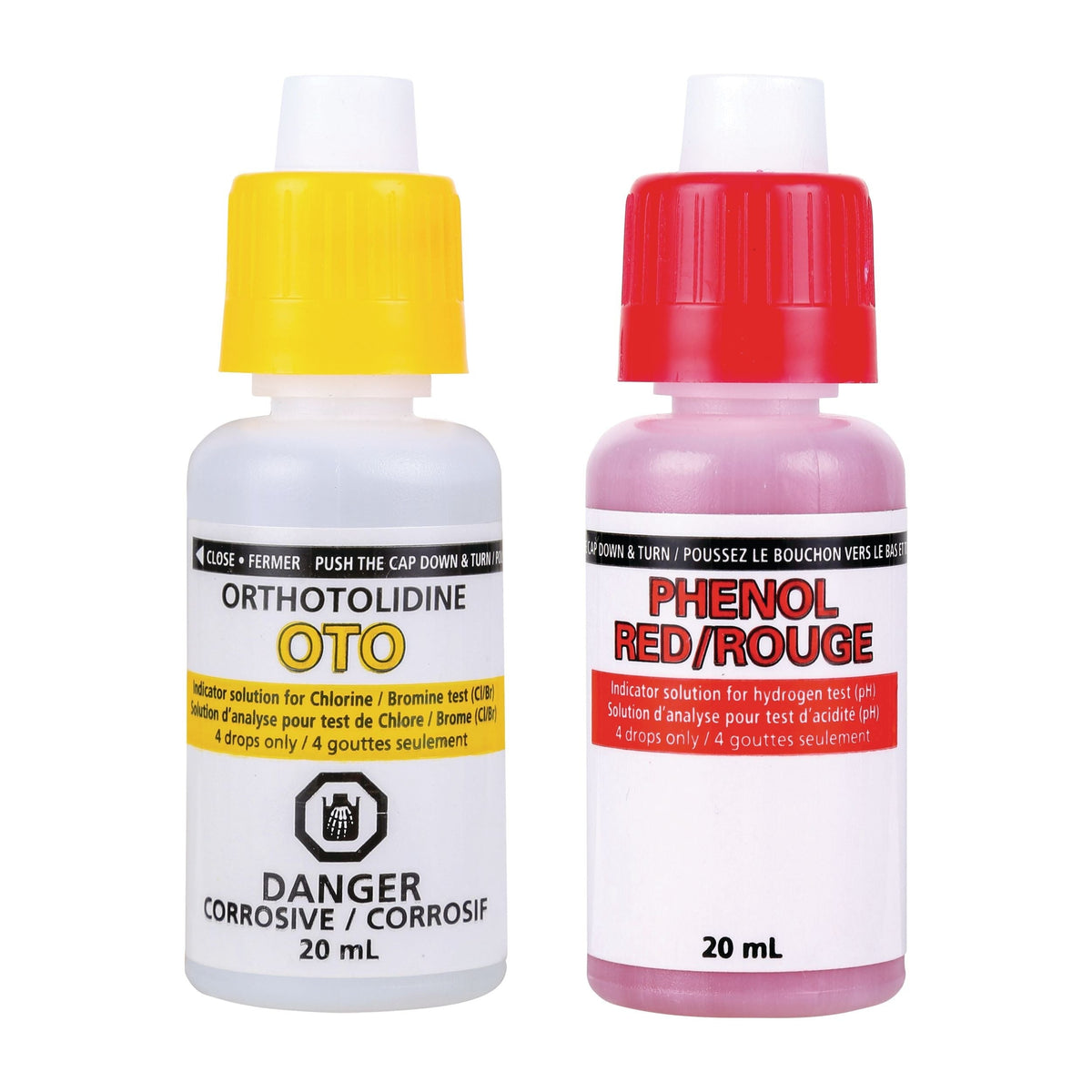 Test Kit OTO & Phenol Refill Bottles, 20-mL Y1W2 - product image 1