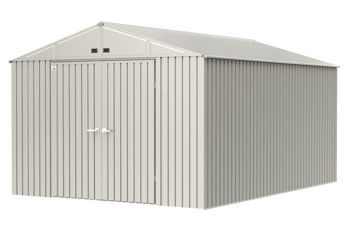 Elite 10x14-ft Cool Grey Corrosion-Resistant Steel Shed V3U0 - product image 2