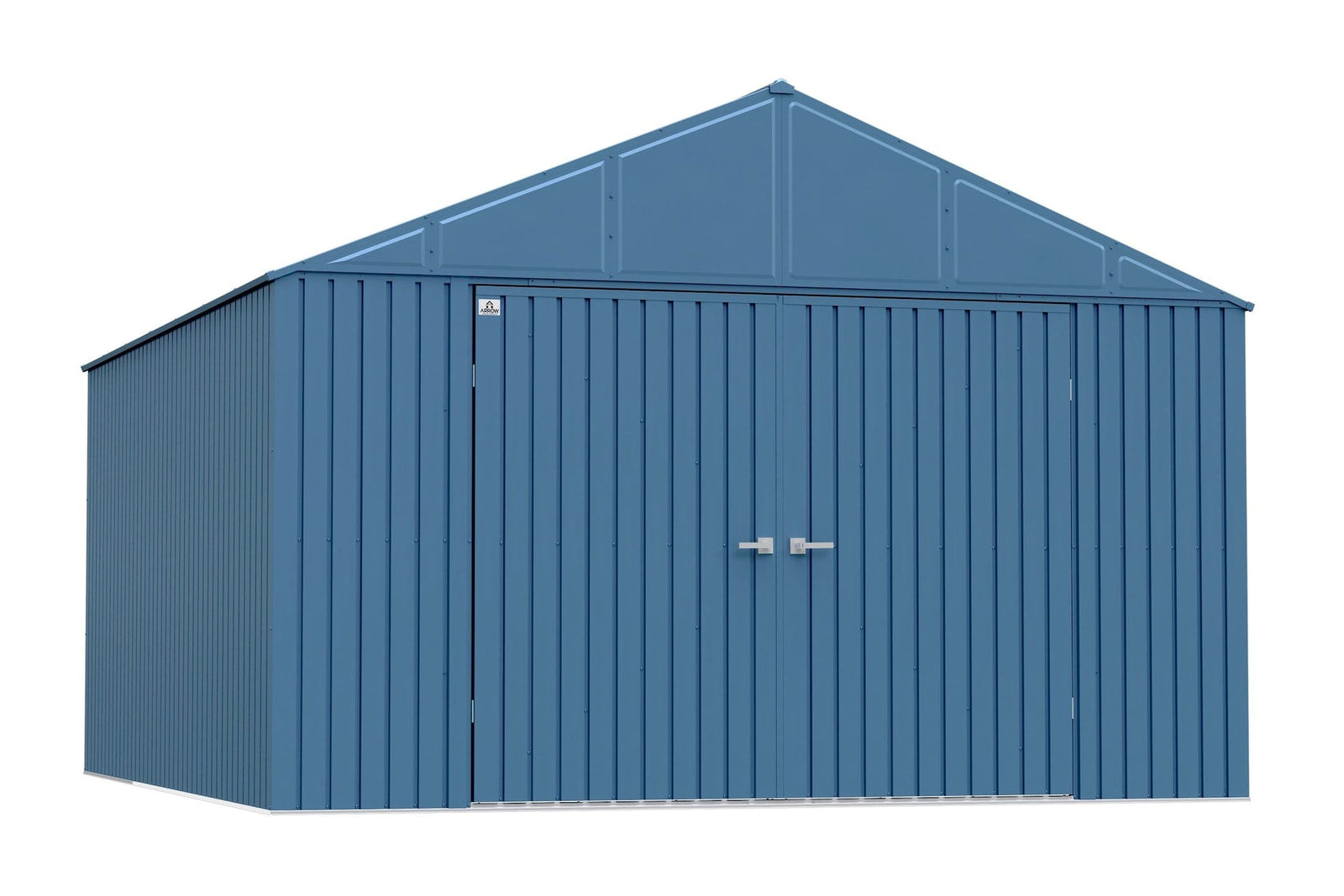 Elite 12x14-ft Blue Grey Corrosion-Resistant Steel Shed L9Q8 - product image 3