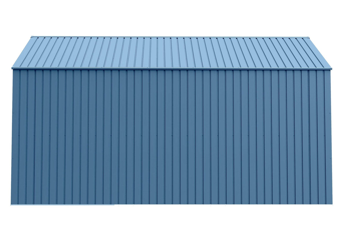 Elite 12x14-ft Blue Grey Corrosion-Resistant Steel Shed G7H0 - product image 4