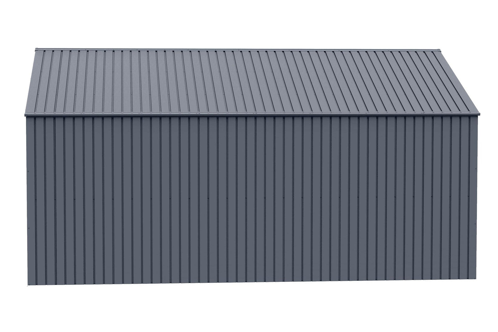 Elite 12x16-ft Anthracite Corrosion-Resistant Steel Storage Shed V9S9 - product image 4