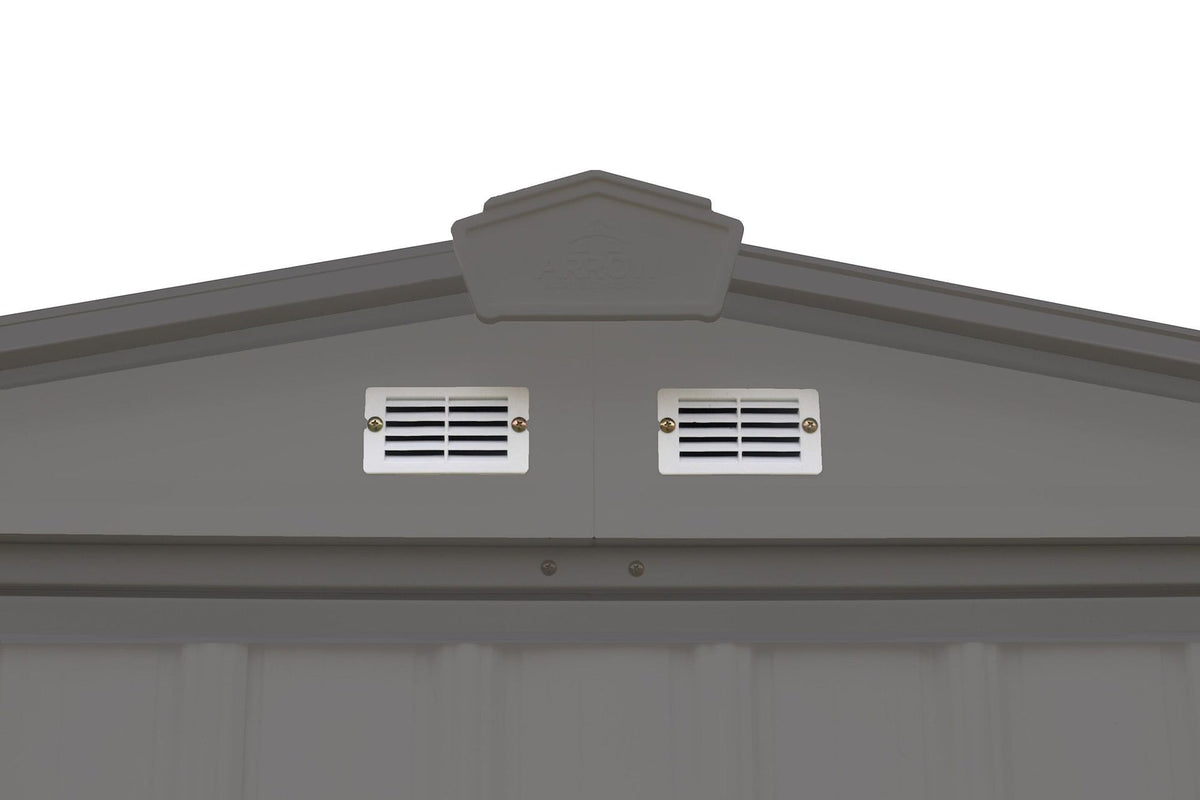 EZEE Galvanized Steel Storage Shed with Low Gable Roof, Charcoal, 6-ft x 5-ft S7A3 - product image 2