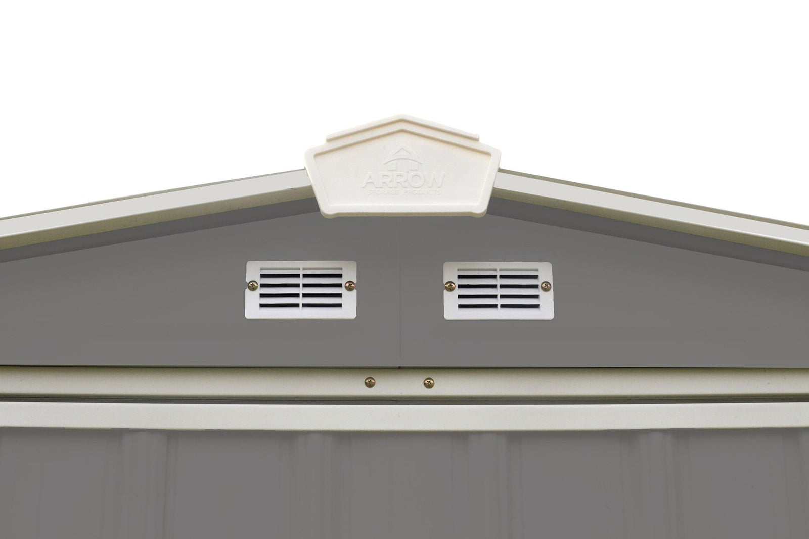 EZEE Galvanized Steel Storage Shed with Low Gable Roof, Charcoal/Cream, 6-ft x 5-ft H8C0 - product image 3
