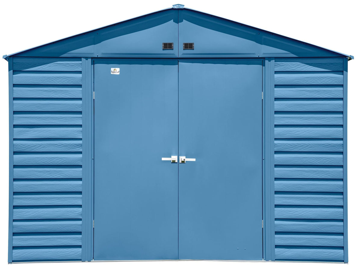 Select Galvanized Steel Storage Shed, Blue Grey, 10-ft x 8-ft M8P5 - product image 3