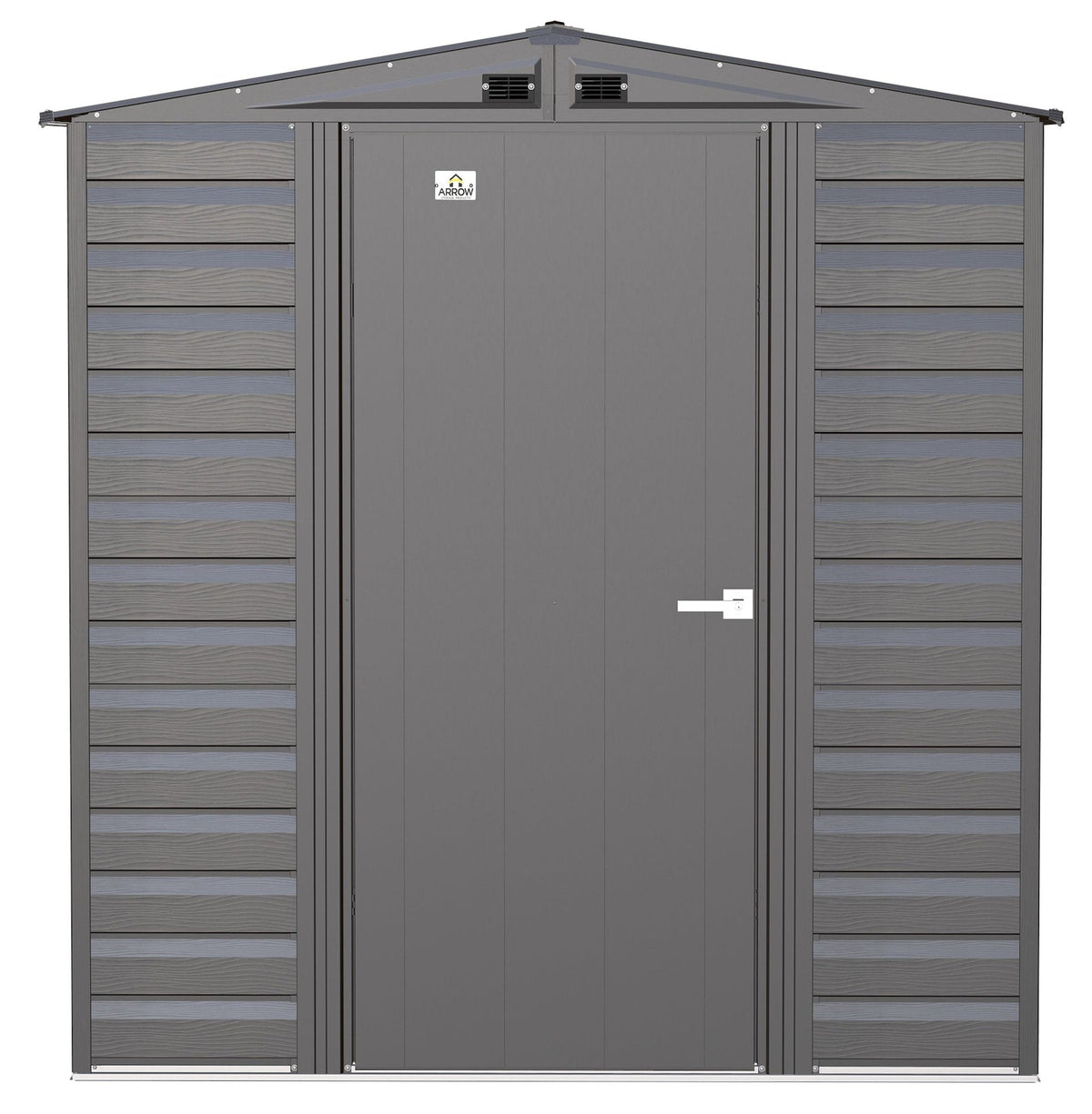 Select Galvanized Steel Storage Shed, Charcoal, 6-ft x 7-ft T6F3 - product image 3
