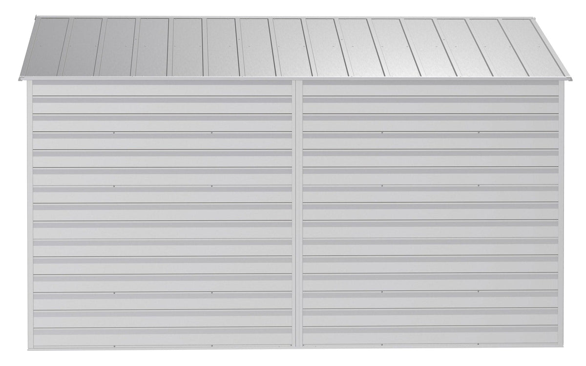 Select Galvanized Steel Storage Shed, Flute Grey, 10-ft x 12-ft V9D3 - product image 5