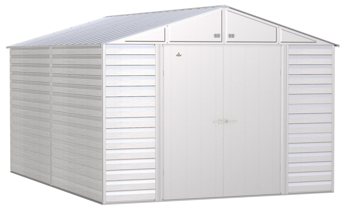 Select Galvanized Steel Storage Shed, Flute Grey, 10-ft x 14-ft S6A7 - product image 3