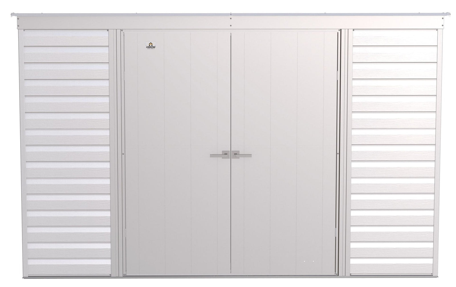 Select Galvanized Steel Storage Shed, Flute Grey, 10-ft x 4-ft W8T5 - product image 4