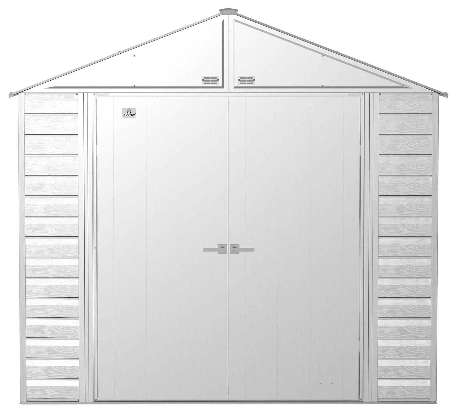 Select Galvanized Steel Storage Shed, Flute Grey, 8-ft x 8-ft M9I6 - product image 4