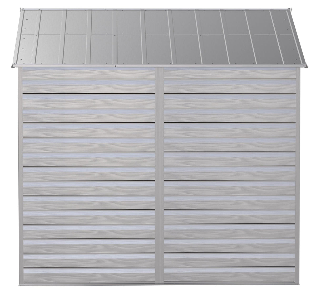 Select Galvanized Steel Storage Shed, Flute Grey, 8-ft x 8-ft M9I6 - product image 8