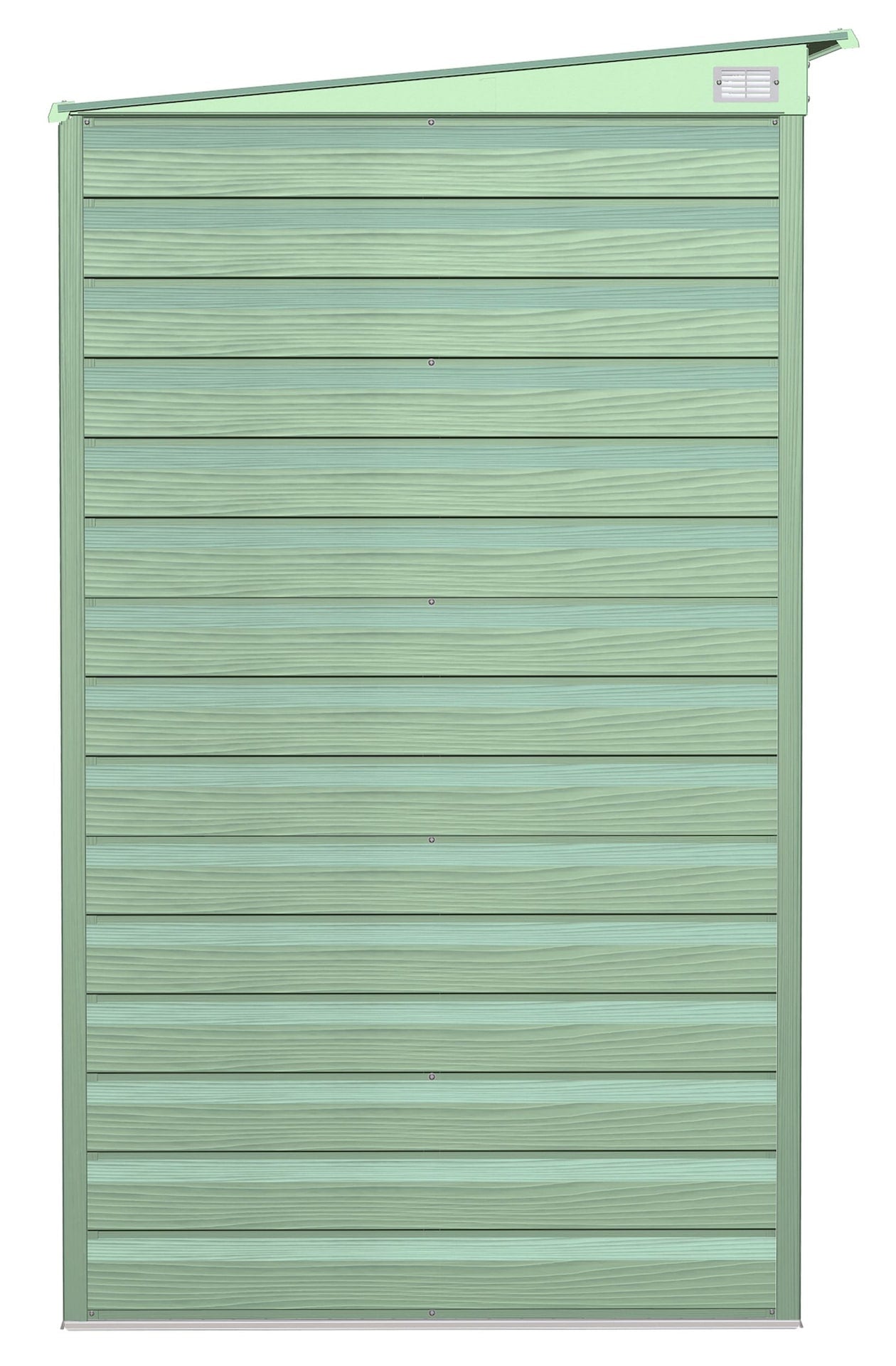 Select Galvanized Steel Storage Shed, Sage Green, 8-ft x 4-ft M7I2 - product image 7