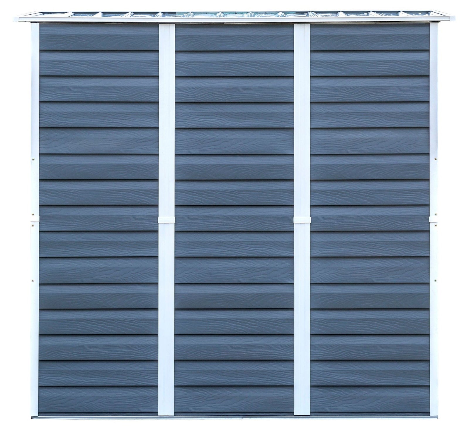 Shed-in-a-Box Steel Storage Shed, Charcoal/Cream, 6-ft x 4-ft B4G4 - product image 6