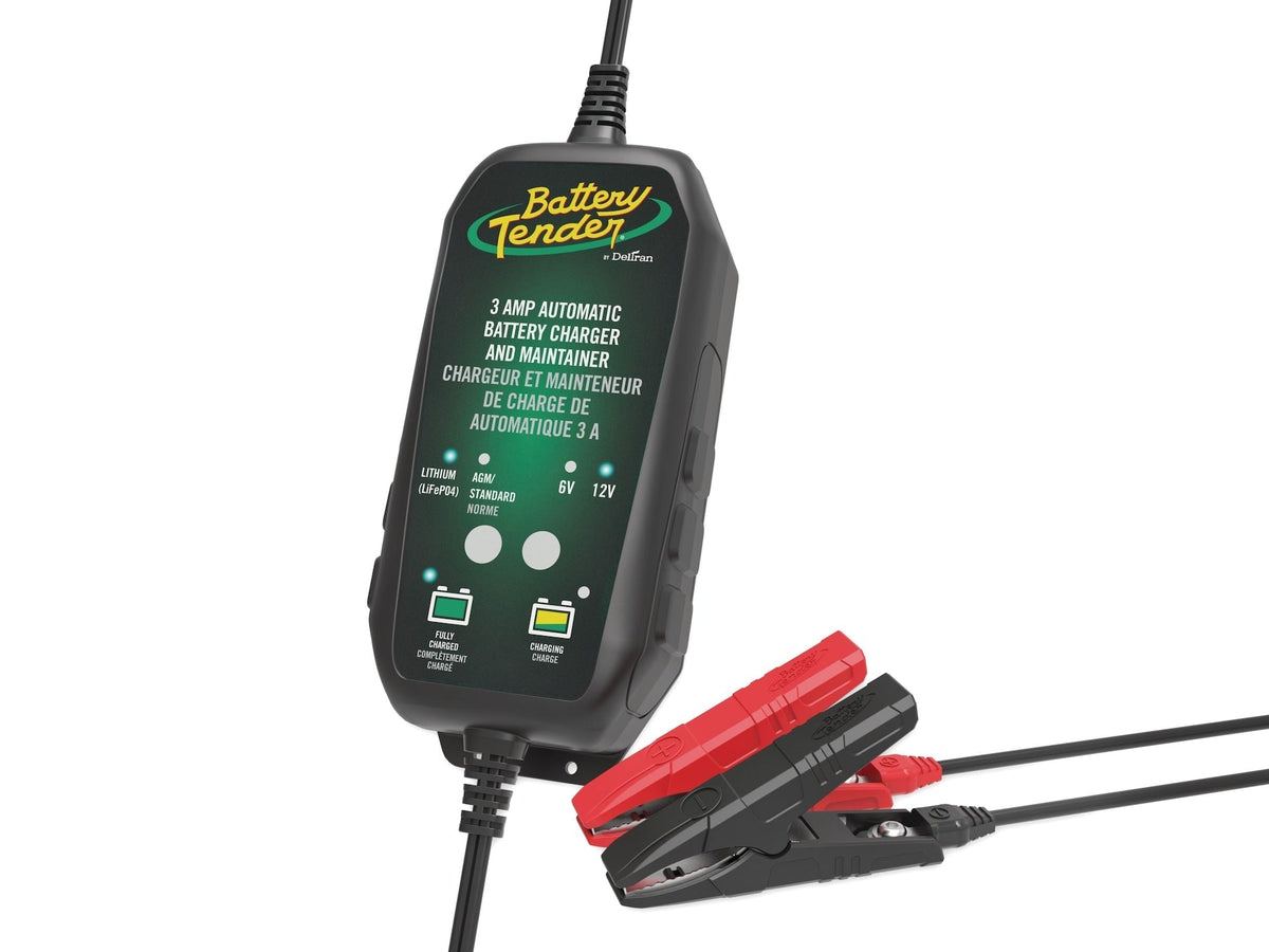 Battery Tender Smart Battery Charger/Maintainer, 3-Amp, 6V/12V R1Q8 - product image 1