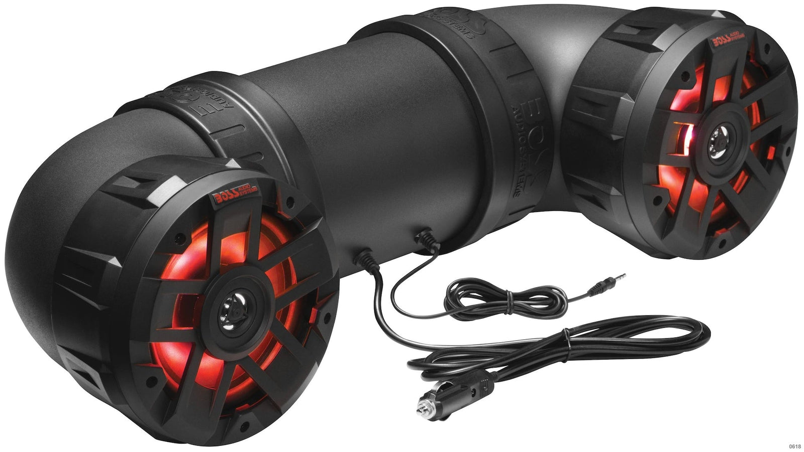 Audio ATV65BRGB All Terrain Powersport Sound System/Speakers, Built-In Amplifier/Bluetooth for ATV/UTV, Black P5Z3 - product image 1