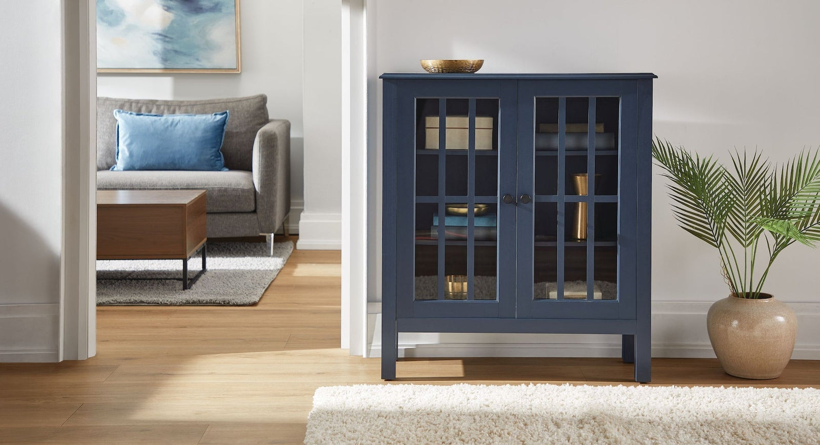 Dryden Accent Cabinet, Navy N4X1 - product image 6