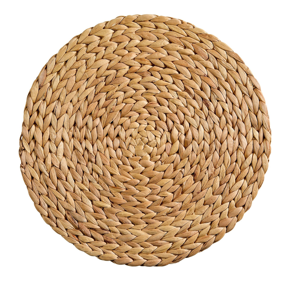 Natural Round Paper Placemat/Charger, Beige, 4-pk Q0A5 - product image 2