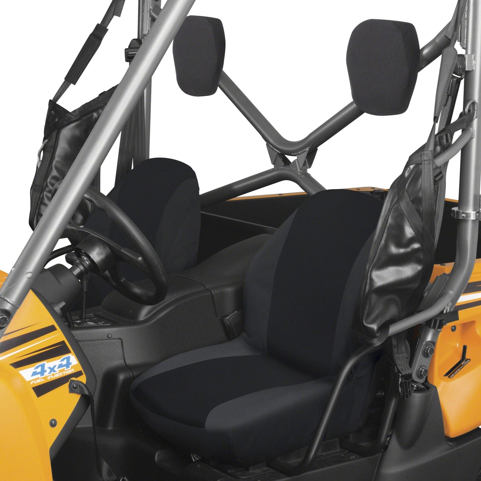 Classic Accessories QuadGear UTV Bucket Seat Covers, Fits Yamaha Rhino (2015 Models & Older), Black Y9U0 - product image 2
