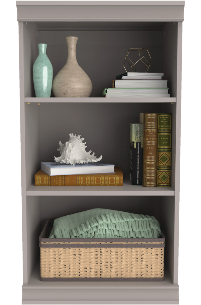 Modular Stackable Closet Storage Shelf Unit, Taupe Q0C2 - product image 2