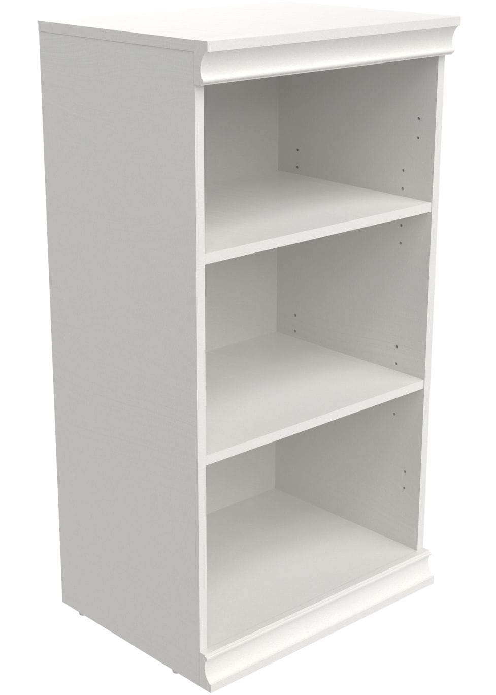 Modular Stackable Closet Storage Shelf Unit, White W5Y1 - product image 1