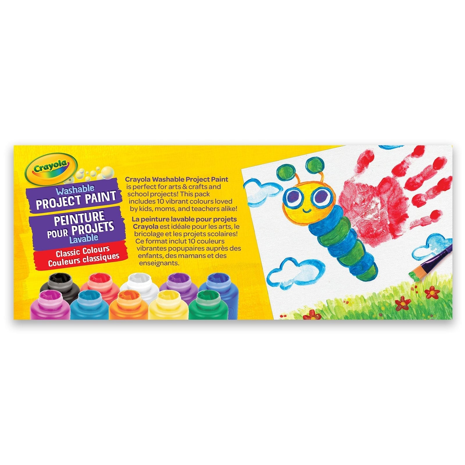 Washable Project Paint Activity Jar Set, Multi-Colour, 20-oz, 10-pk, Ages 3+ B0R8 - product image 3