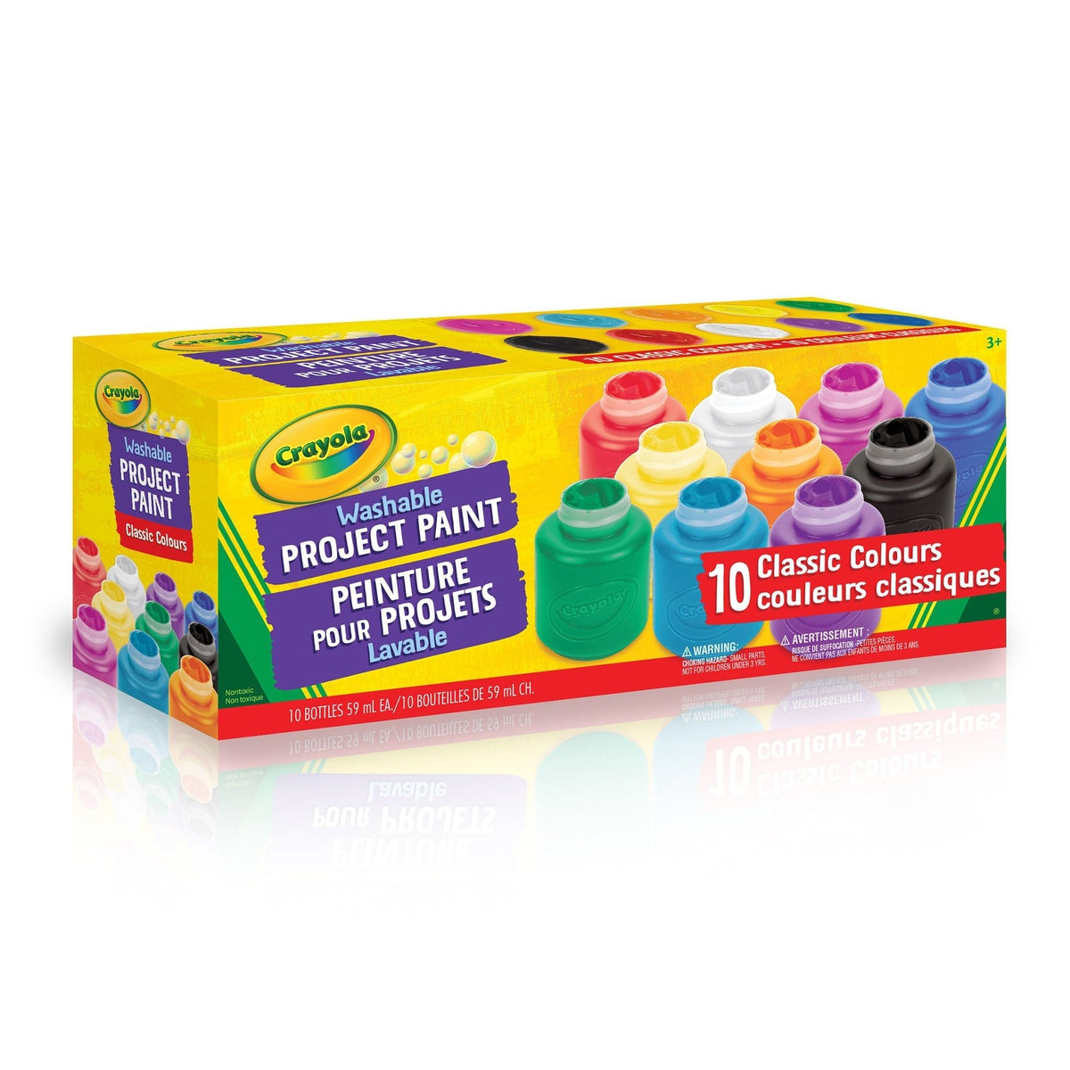 Washable Project Paint Activity Jar Set, Multi-Colour, 20-oz, 10-pk, Ages 3+ B0R8 - product image 4