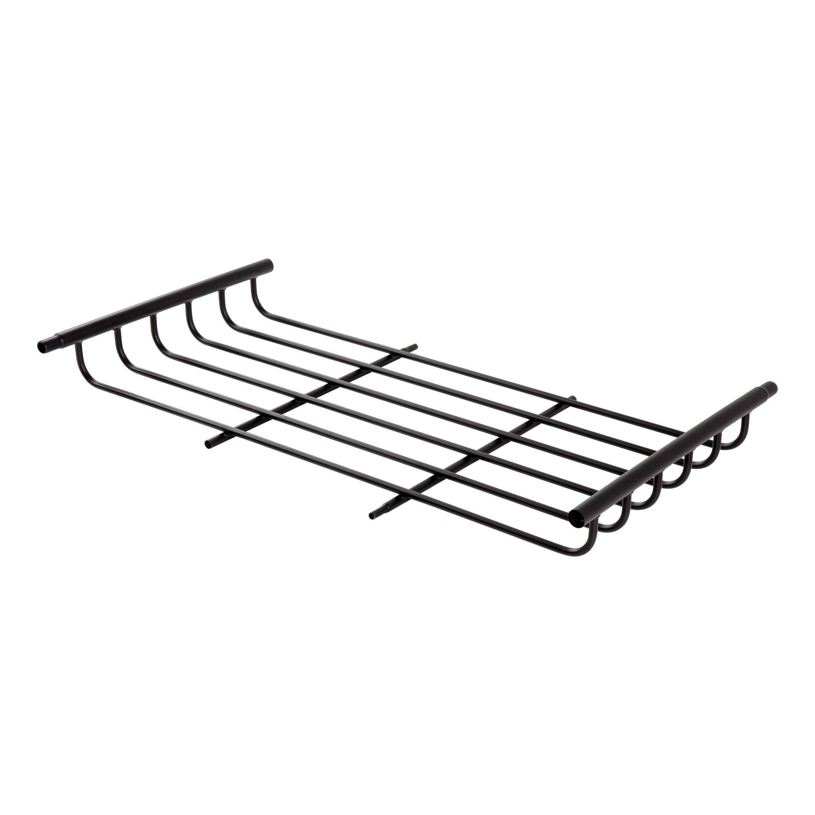 18124 Steel Roof Rack Cargo Basket/Carrier Extension, Black, 6-sq.ft C0J5 - product image 1