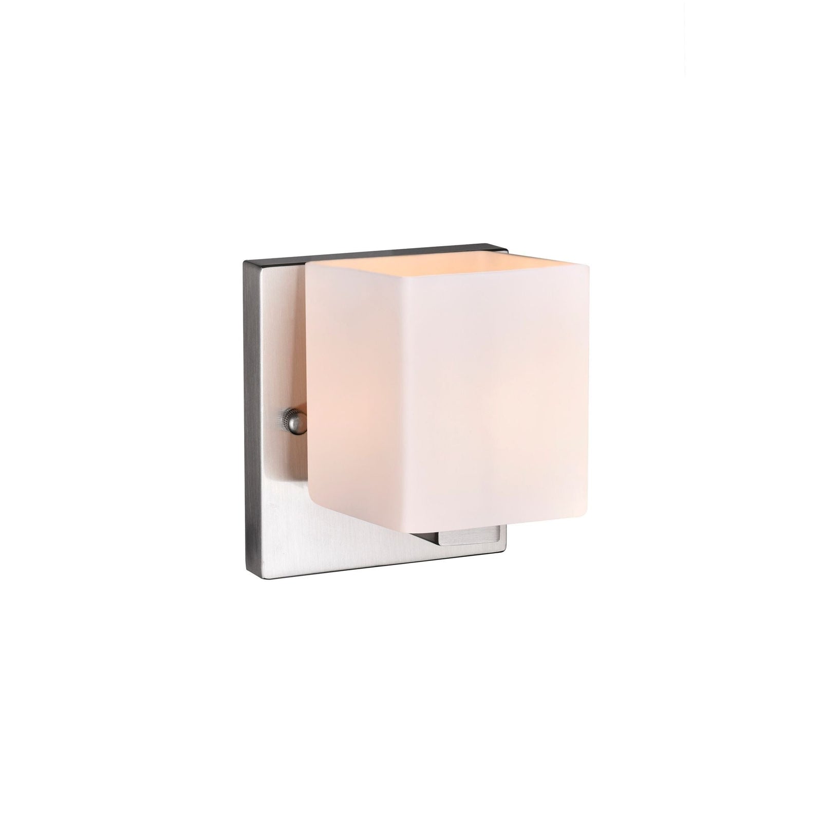 Lighting Cristini 1-Light Nickel Bathroom Sconce M6D8 - product image 1