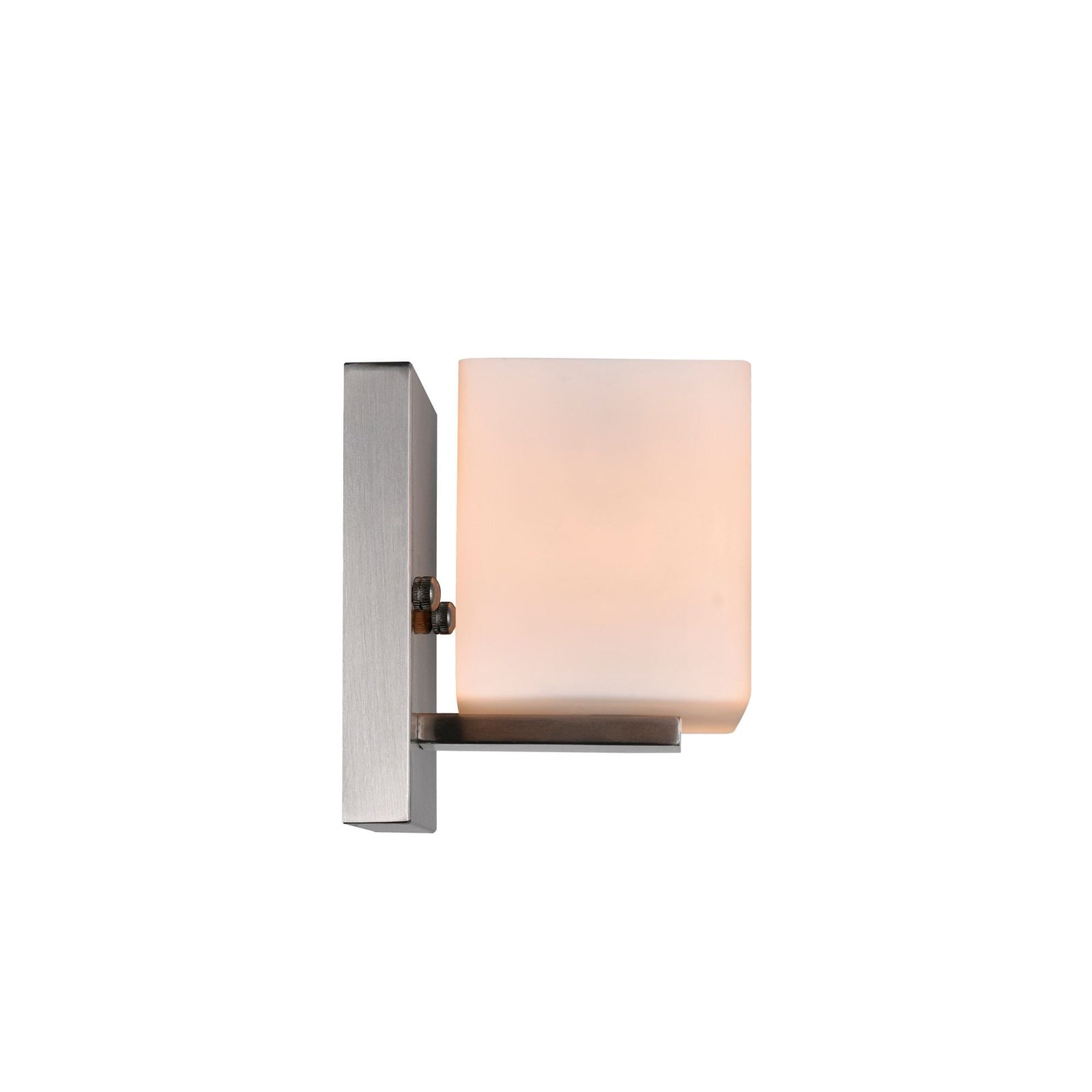 Lighting Cristini 1-Light Nickel Bathroom Sconce M6D8 - product image 3