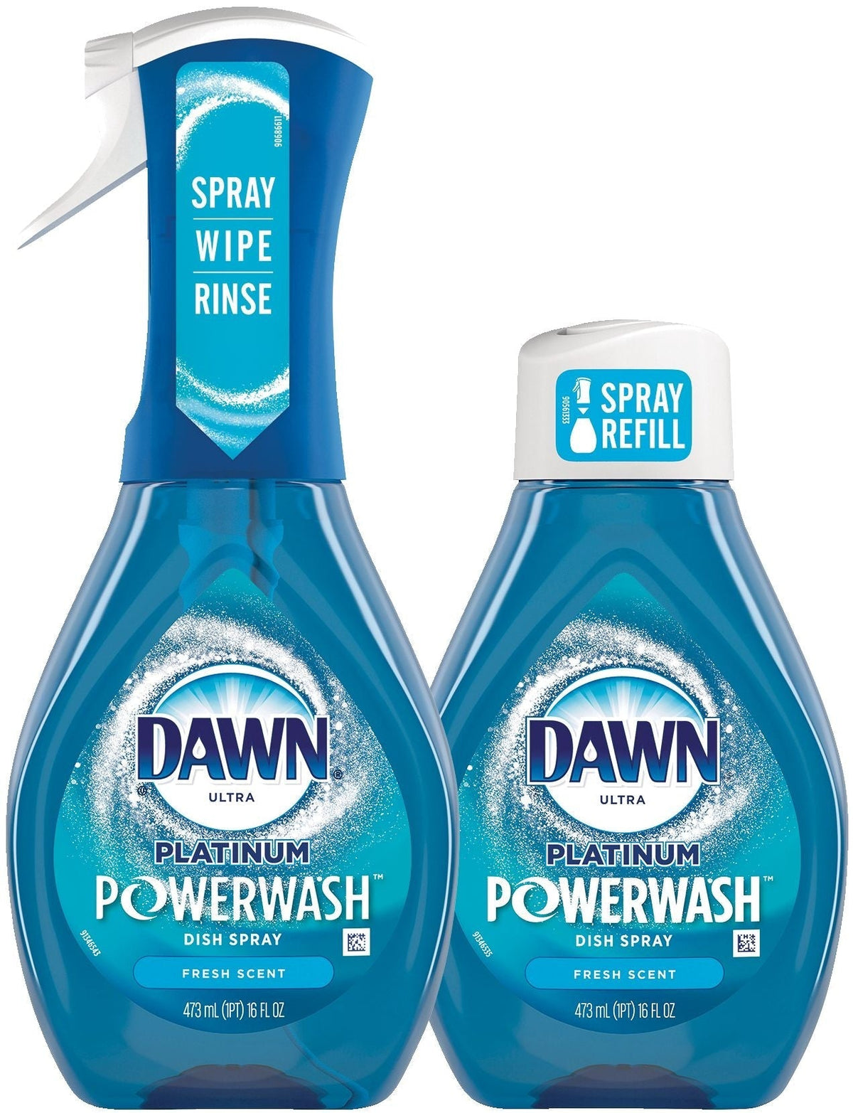 Platinum Powerwash Dish Spray, Fresh Scent Bundle, 1 Starter-Kit N6I2 - product image 2