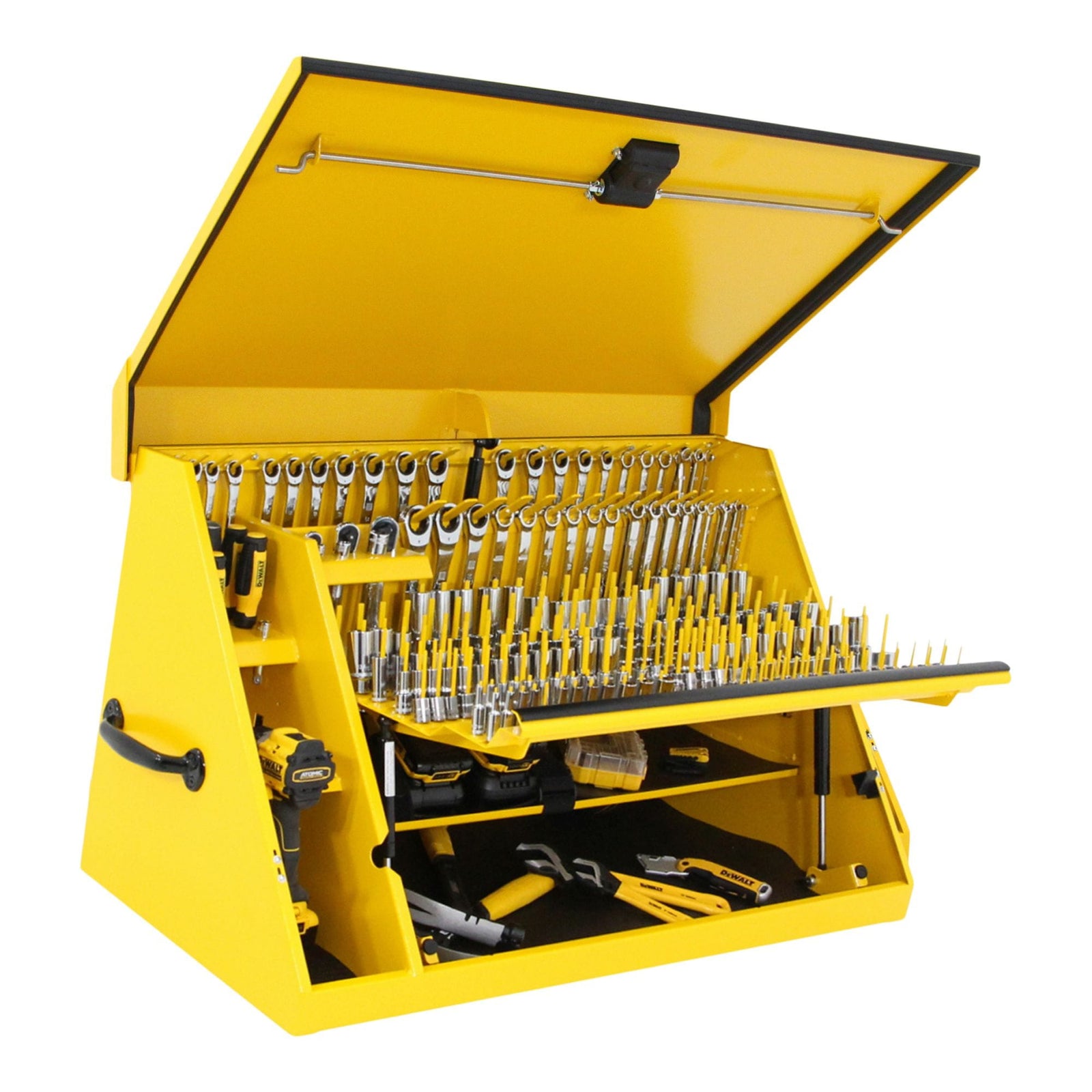 Triangle Portable Multi-Tier Steel Tool Box with Power Outlet, 36-in D1Z7 - product image 4