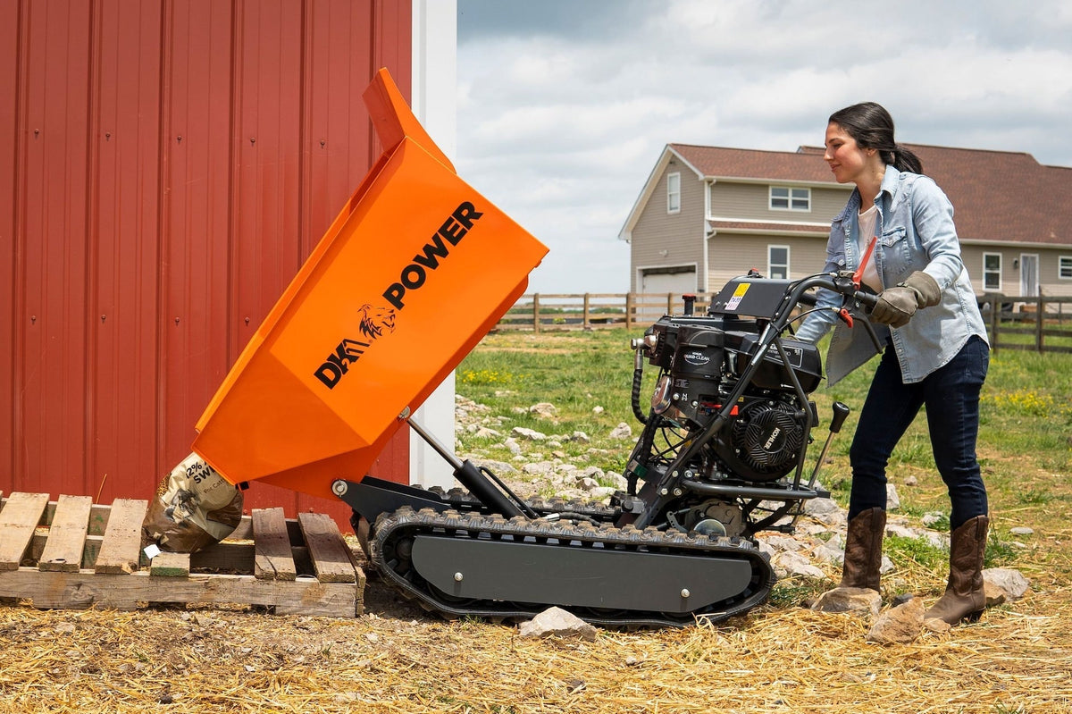 DK2 POWER by Marlon 1100 lb 9.5HP 277 cc Hydraulic Dump Cart C8U7 - product image 5