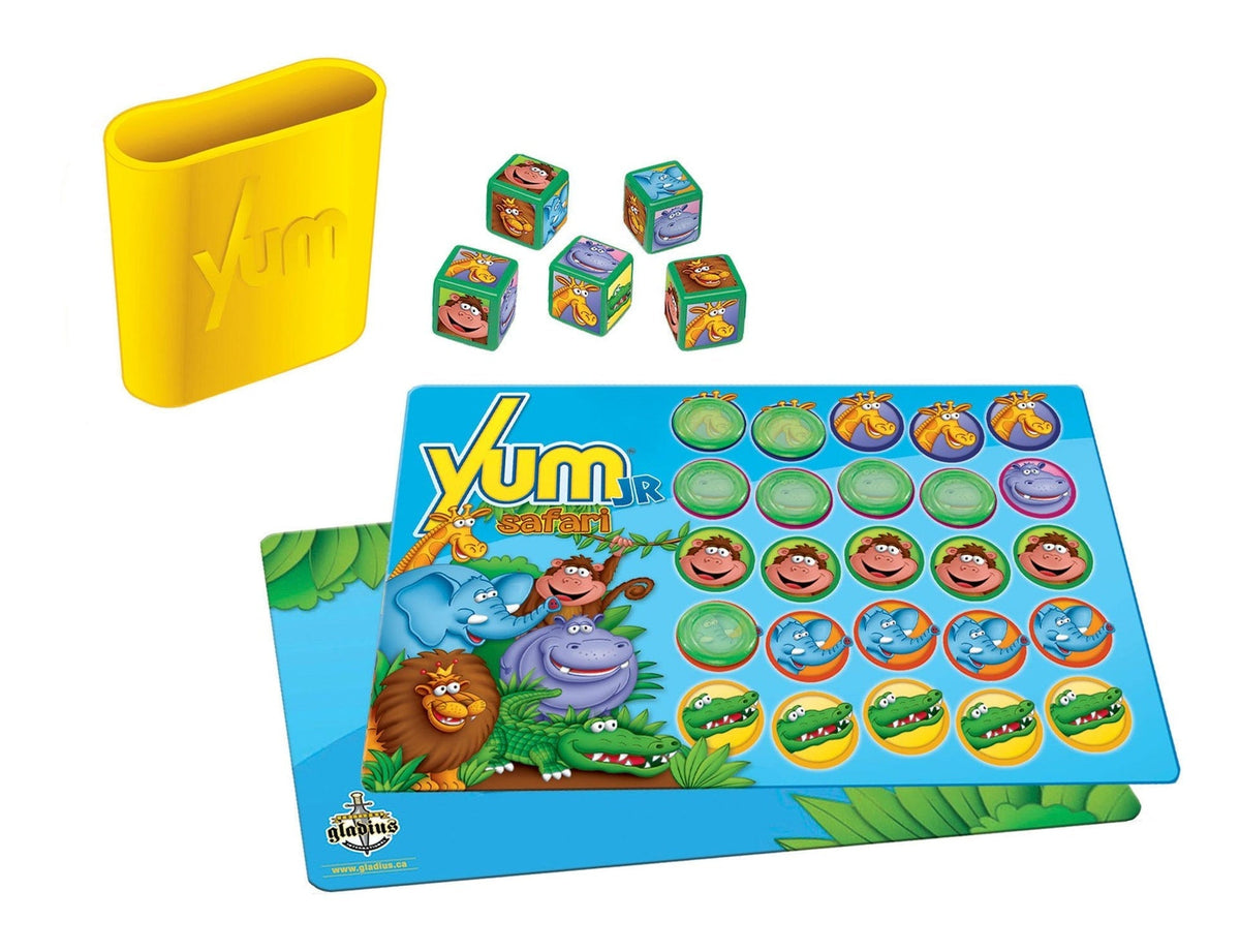 Gladius Yum Jr. Safari Animal Dice Game Set for Kids, Ages 5+ M0T9 - product image 3