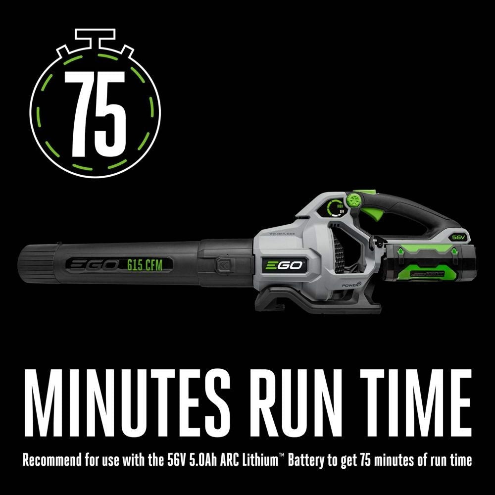 56V Brushless Cordless 615 CFM Leaf Blower, Tool Only X1N2 - product image 5