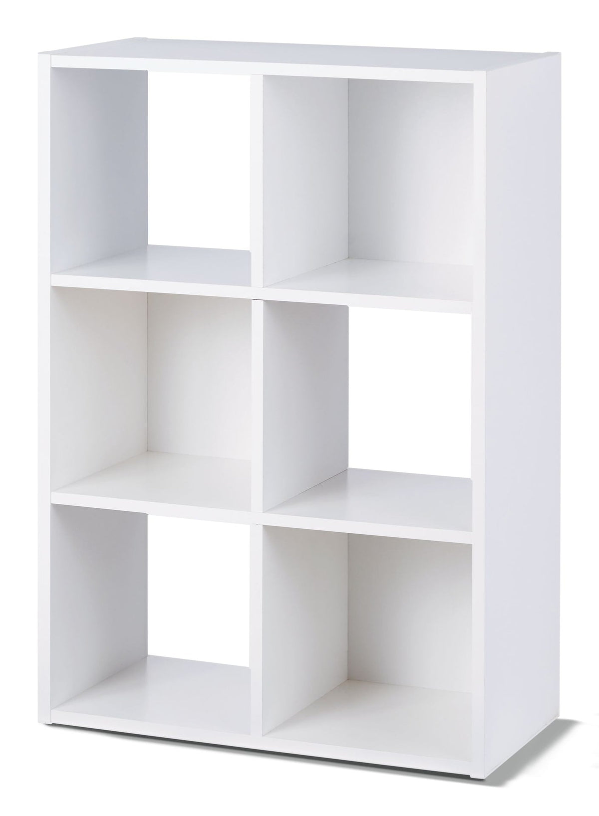 6-Cube Storage Organizer, Bookcase/Bookshelf, White E7R1 - product image 1