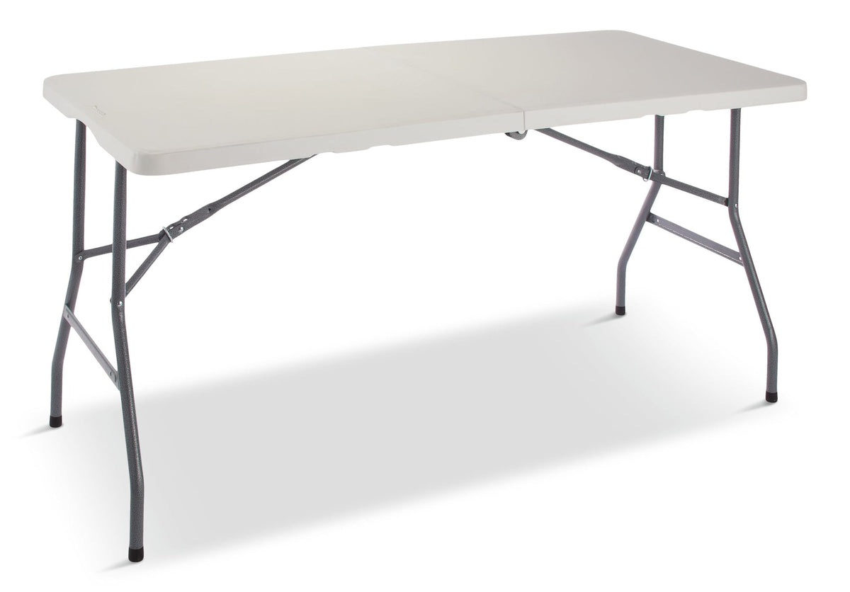 Folding Compact Table, Indoor/Outdoor, 5-ft C8X7 - product image 1