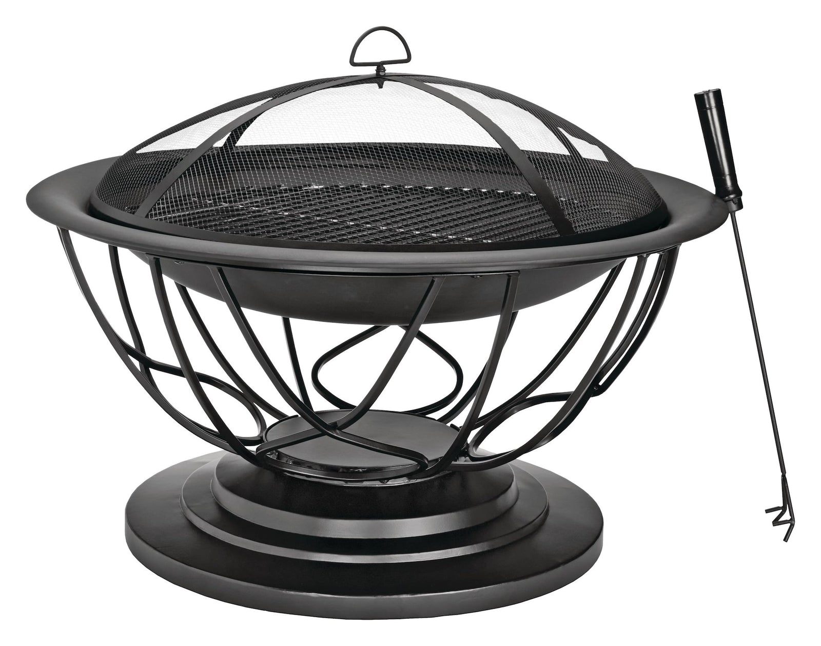 Savona Round Wood-Burning Outdoor Fire Bowl/Fire Pit, 29.5 x 20-in H5A0 - product image 3