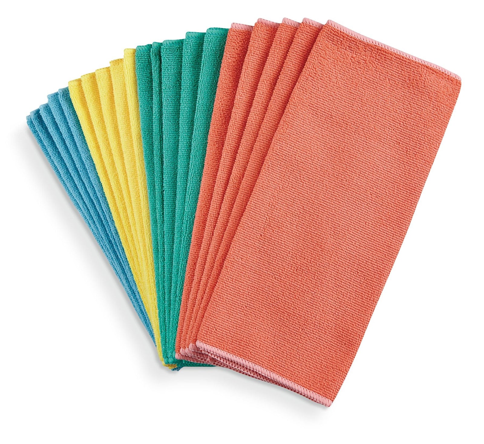 All-Purpose Machine Washable Microfibre Cloths, Assorted Colours, 20-pk U1D4 - product image 1