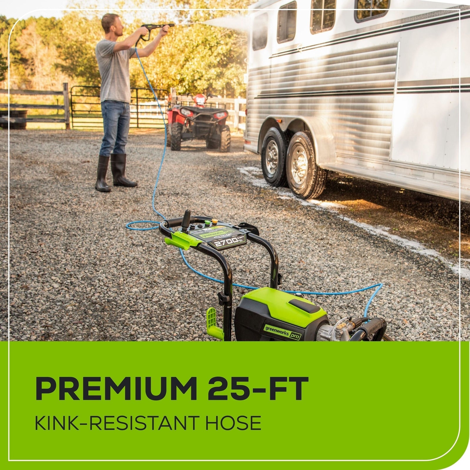 2700PSI 1.2GPM Electric Pressure Washer A7E4 - product image 8