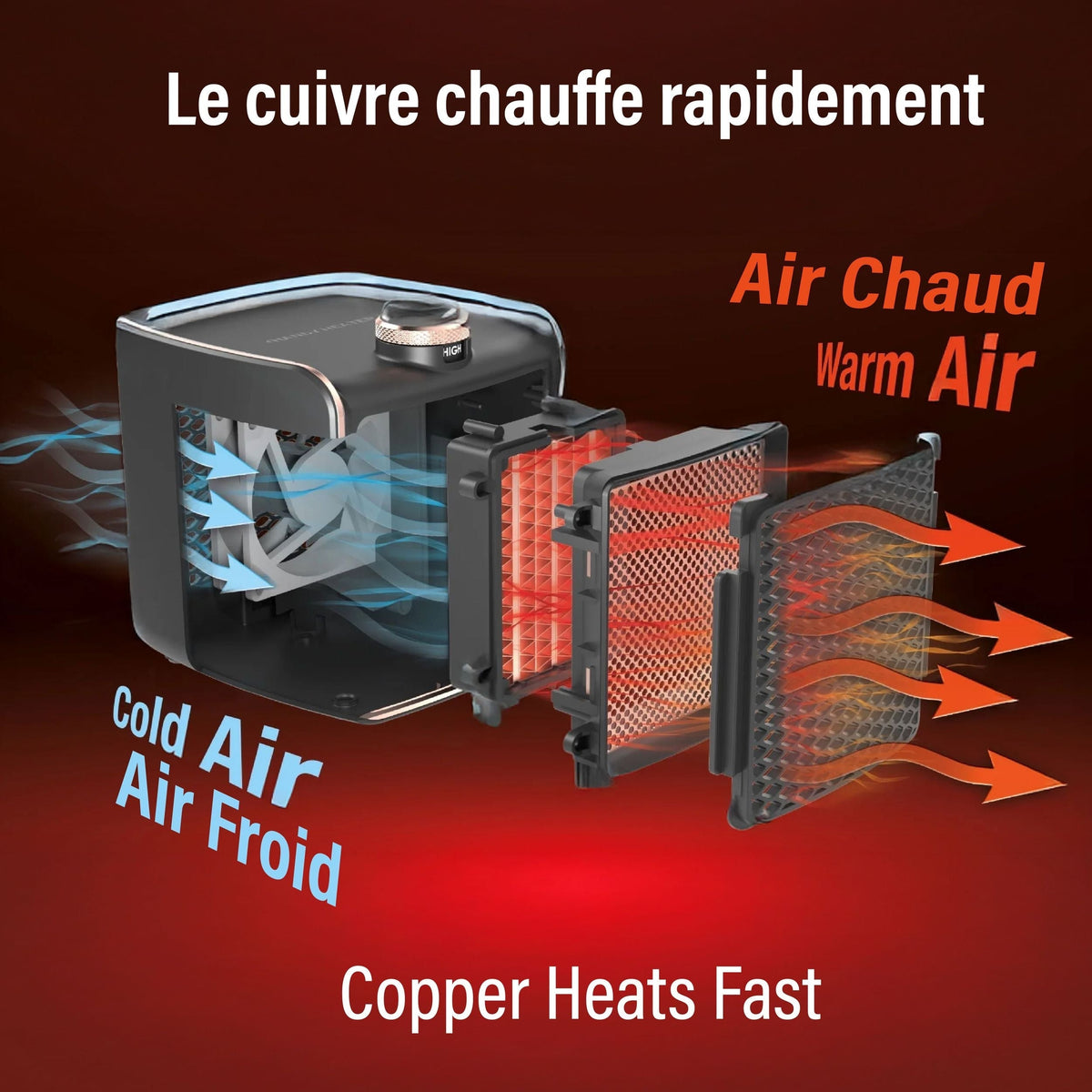Heater Instant Heat Personal Heater W3U5 - product image 5