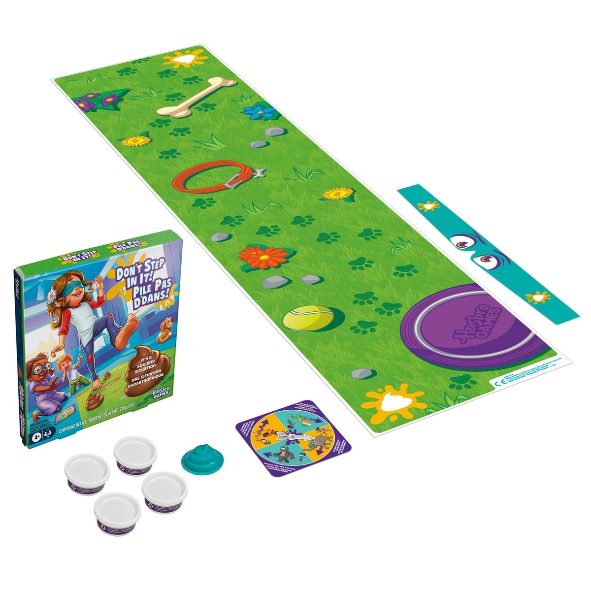 Games Don't Step In It Blindfolded Poop Dodging Game for Ages 4+ W9C9 - product image 1