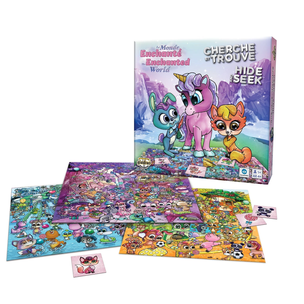 and Seek The Enchanted World Family Board Game, Bilingual, Ages 4+ N8K2 - product image 1