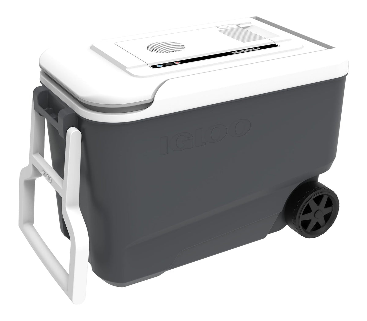 Electric Wheeled Cooler, Grey, 33-L J6F8 - product image 1
