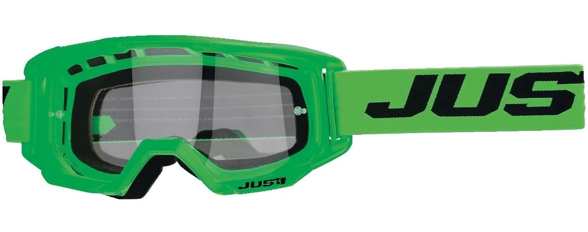 Just1 Vitro Powersports Anti-Fog Scratch-Resistant Goggles, Fluorescent Green Q6C0 - product image 2