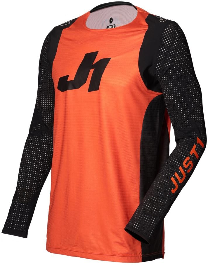 Just1 Youth Flex Motocross Jersey, Orange/Black R3Z0 - product image 1