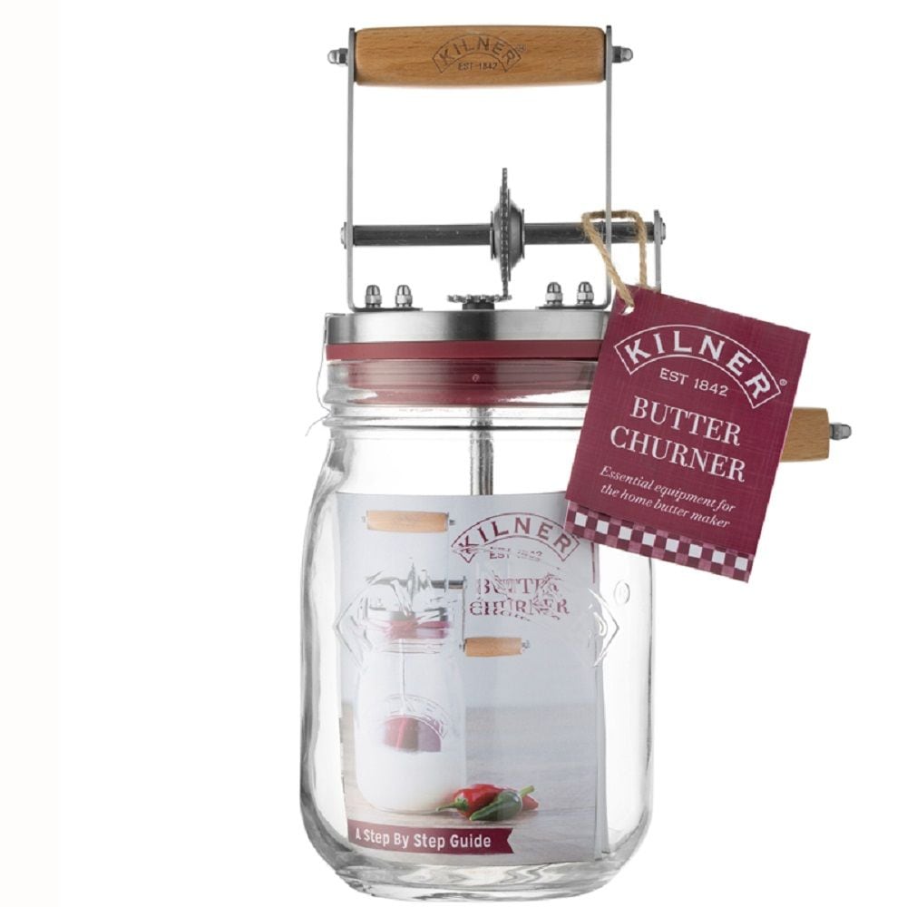 Manual Butter Churner, Clear, 800-ml L7C6 - product image 1