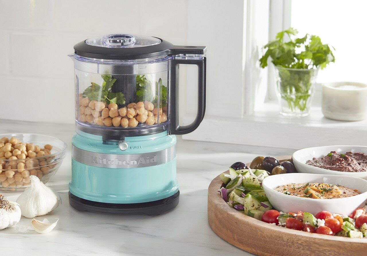 Compact 3.5 Cup Food Chopper/Mini Food Processor with Dishwasher Safe Parts, Aqua Sky Y0E3 - product image 5
