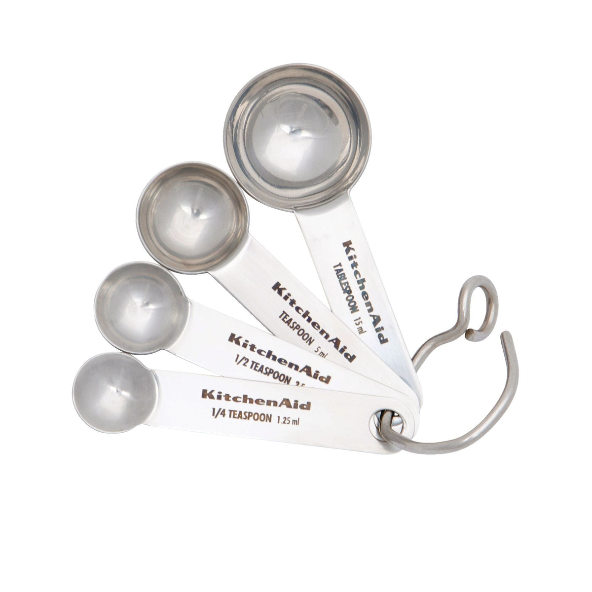 Stainless Steel Measuring Spoons, 4-pc R8S2 - product image 1