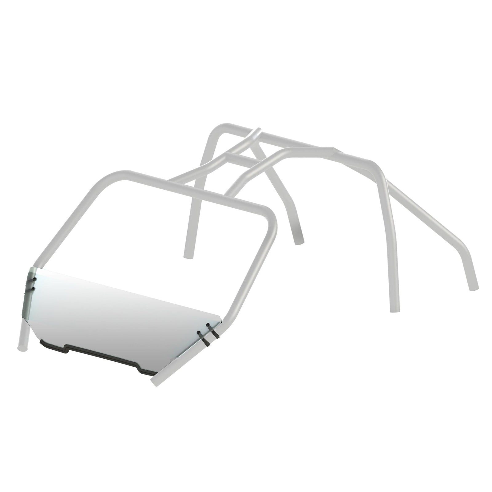 Uncoated Half Fixed Windshield, Wildcat O3U3 - product image 1