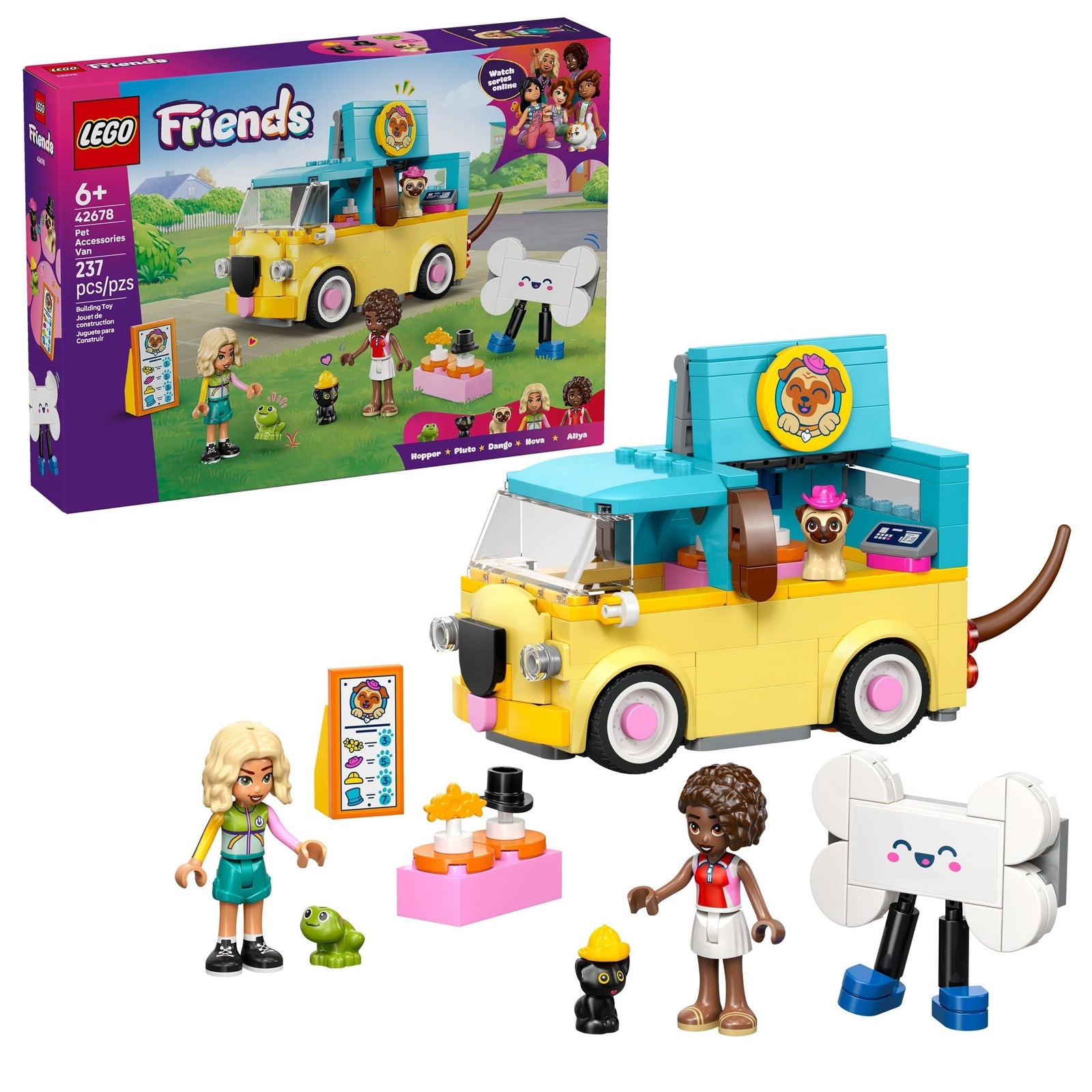 Friends Pet Accessories Van - 42678, 237-pcs, Ages 6+ K8K2 - product image 1